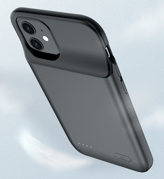 Batterie externe à clip arrière sans fil souple ultra-fin en TPU