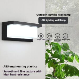 Lampe murale extérieure moderne simple et étanche lampe extérieure pour porche de jardin