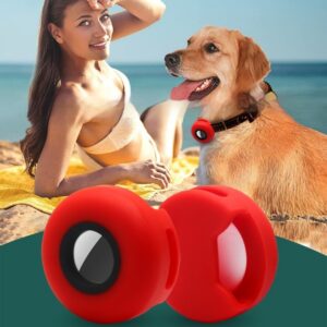 Support de traceur GPS en silicone pour collier de chien ou chat